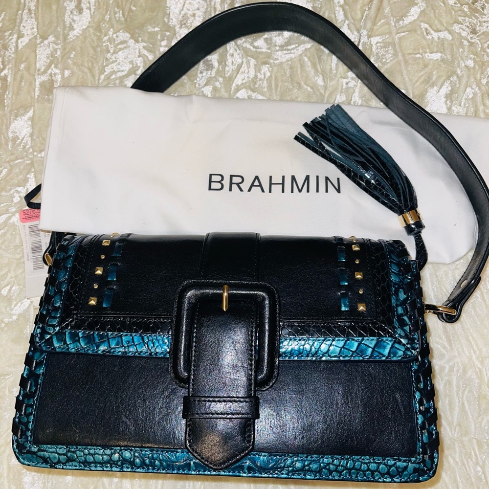 NEW Marla Black Sorensen Brahmin